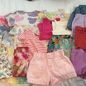 Girls Summer-to-Fall Bundle – Size 5T to Small (20+ items, Old Navy, H&M, +more)